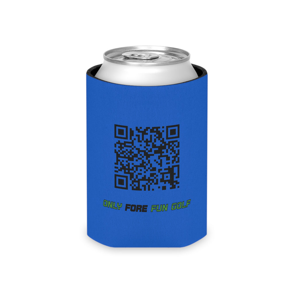 Can Cooler — 'Take the Fun Seriously' Beverage Cooler with QR Code Design
