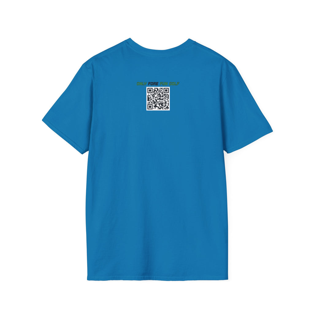Golf T-Shirt — "High Score" Retro Arcade Pinball Golfing Tee (16 colors)