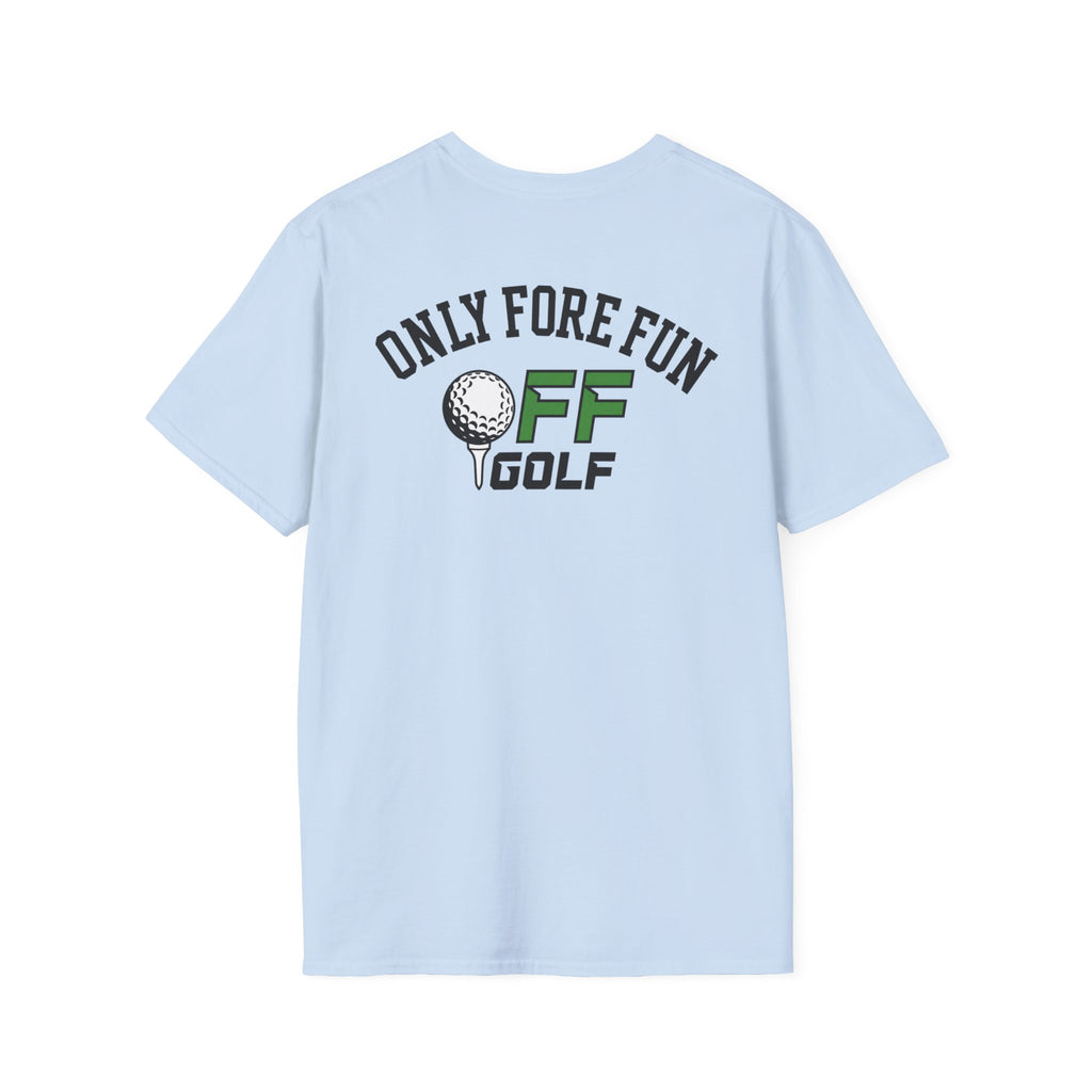 Golf T-Shirt — "Tee Time Hero" Pixel Golfing Tee (16 colors)
