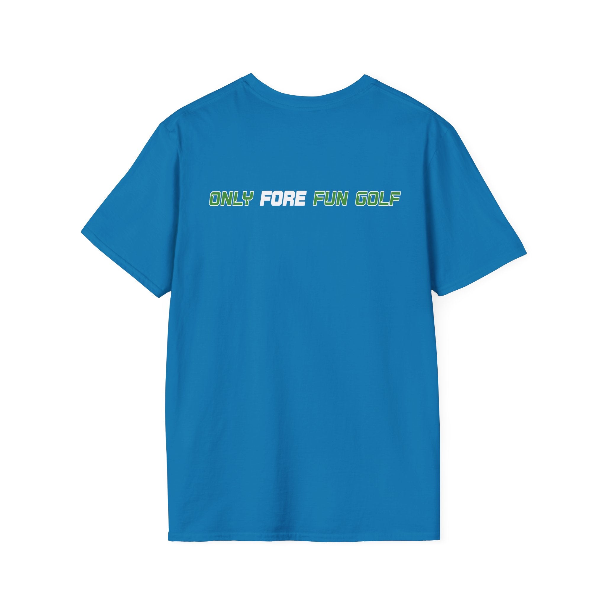 Bigfoot Golfer T-Shirt — Funny Sasquatch Putting Design Tee (16 colors)