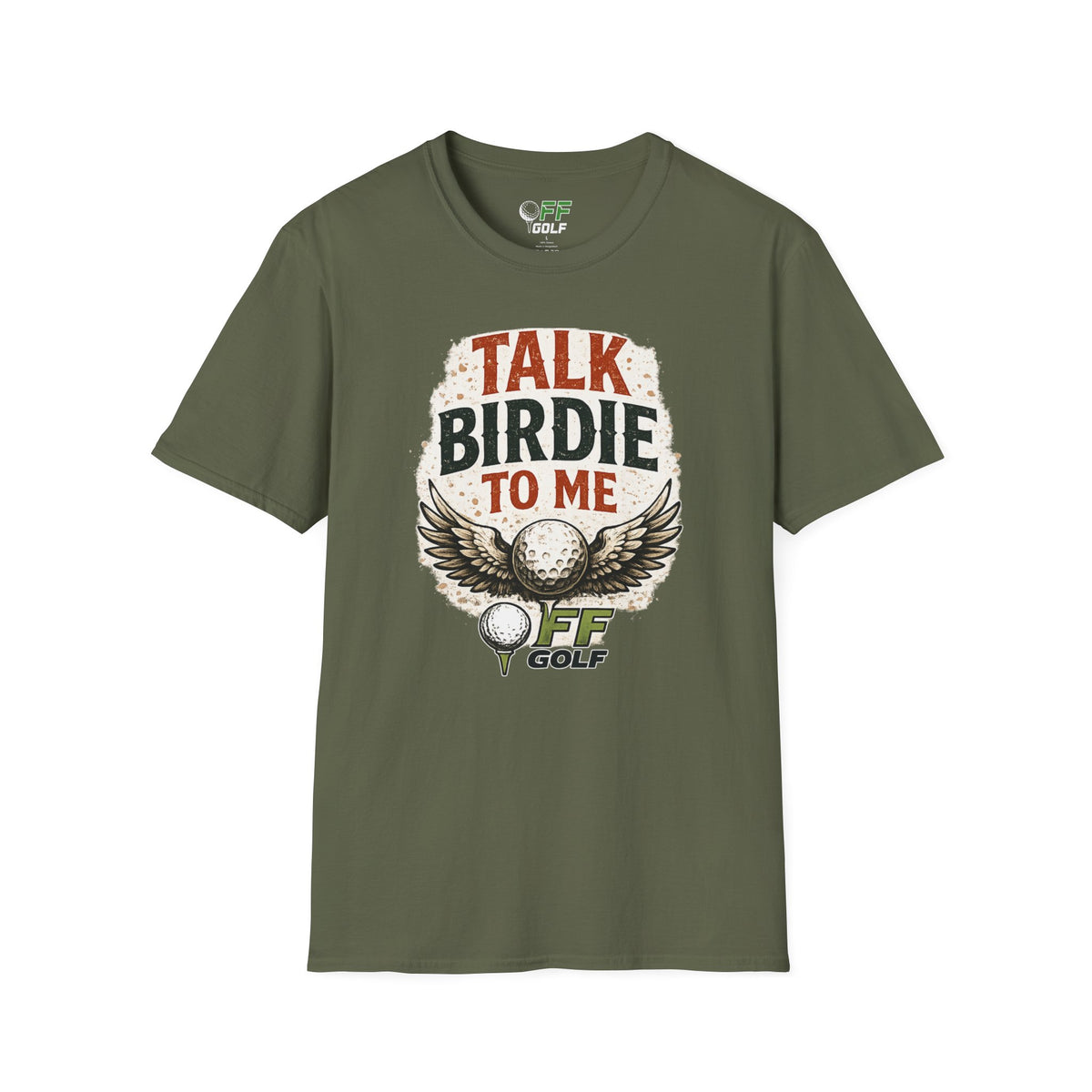 Talk Birdie To Me Golf T-Shirt (16 colors)