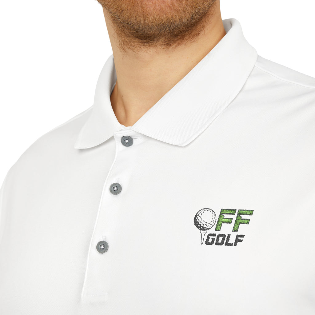 OFF Golf Performance Polo — Adidas Performance Golf Shirt (5 colors with black logo)
