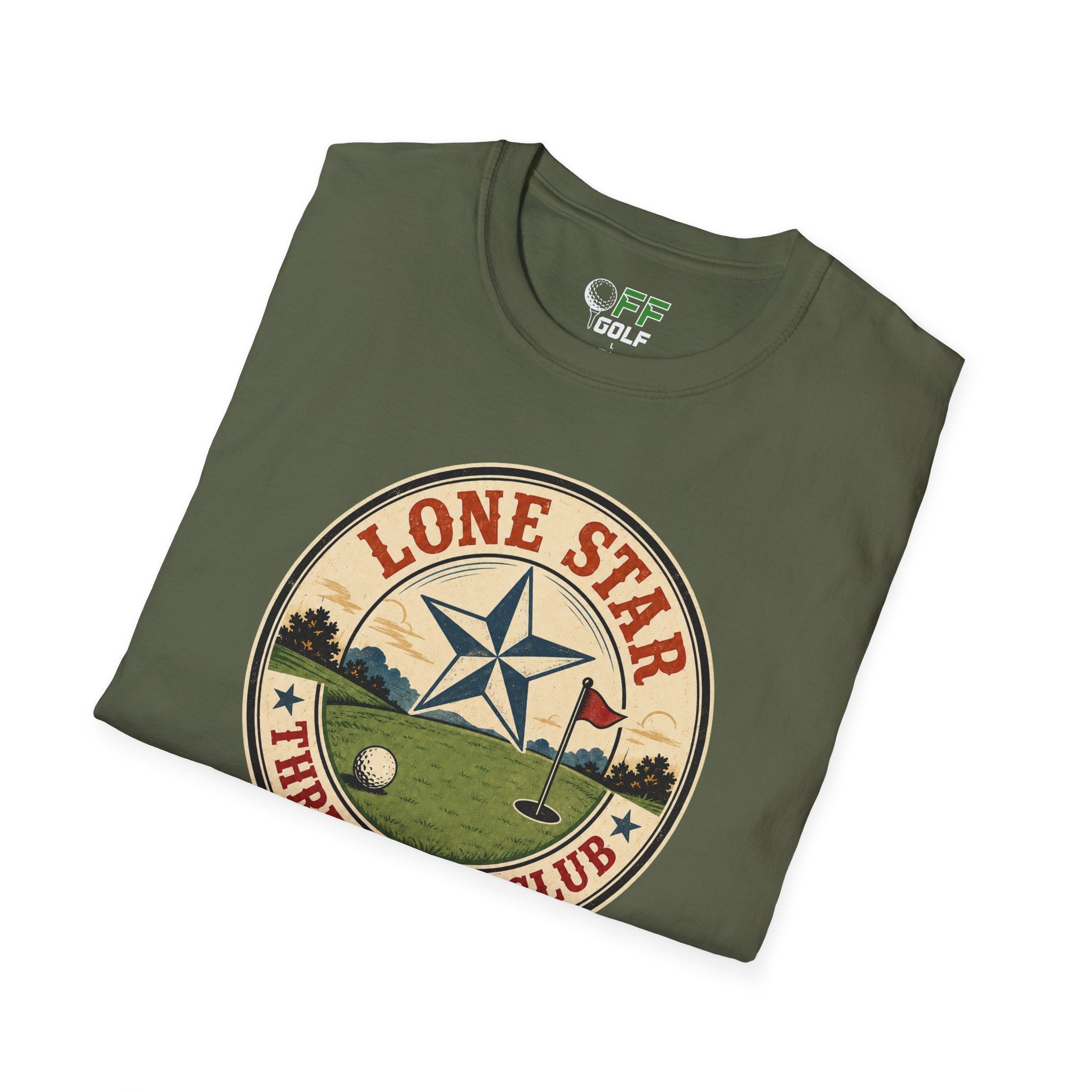 Lone Star Golf Vintage T-Shirt — Retro Texas 3 Putt Club Tee (16 colors)