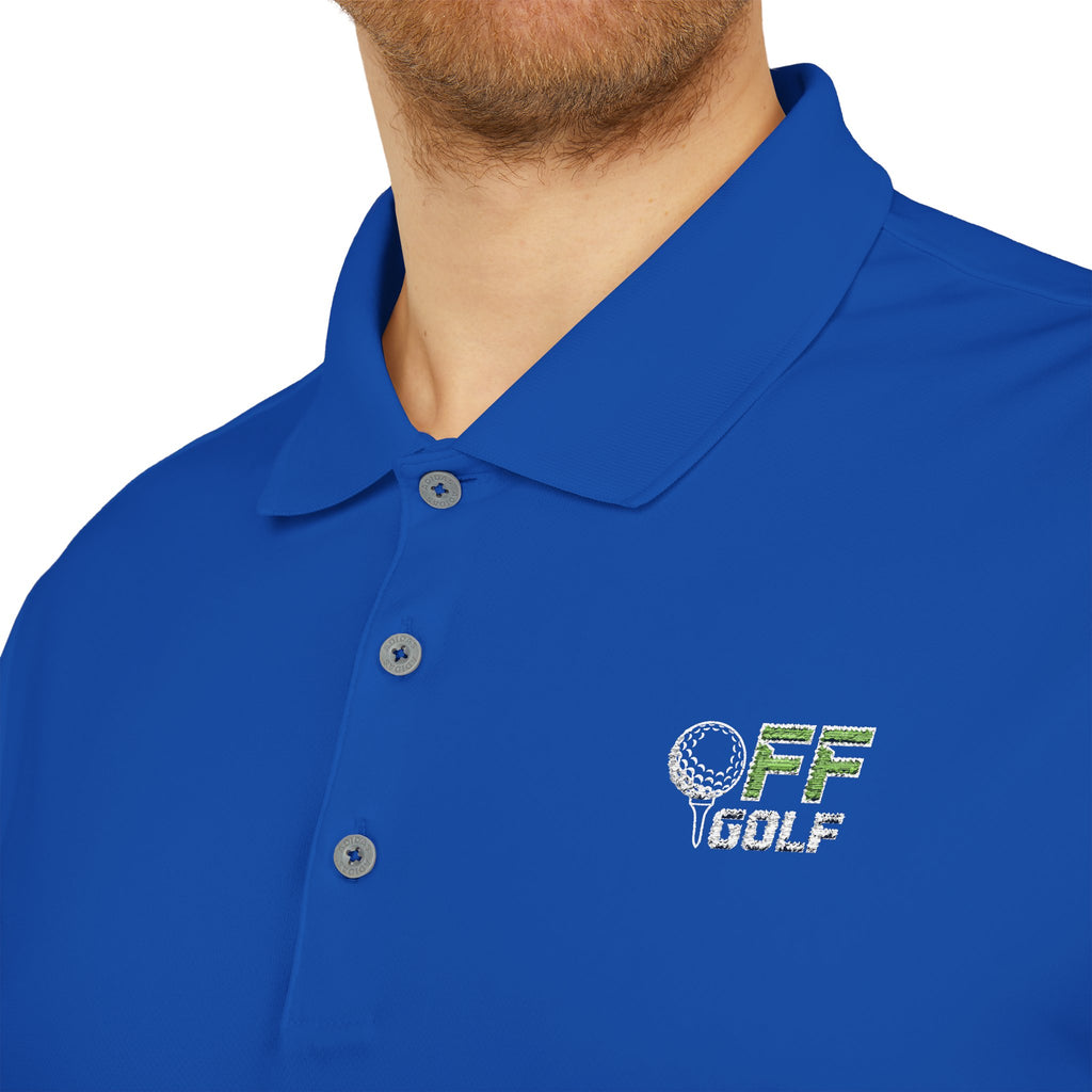 OFF Golf Performance Polo — Adidas Performance Golf Shirt (6 colors with white logo)