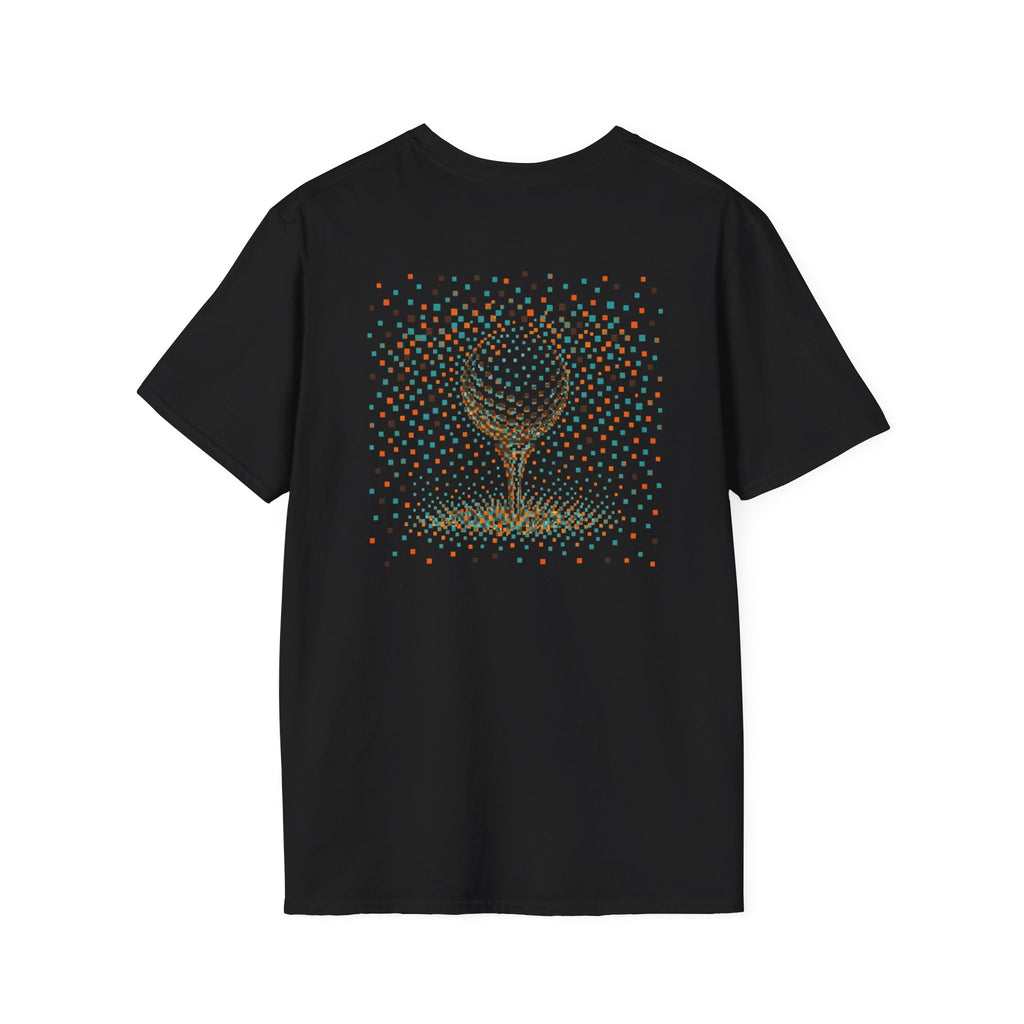 Sunset Golf Course T-Shirt — Scenic Fairway Sunset Graphic Tee (15 Colors)