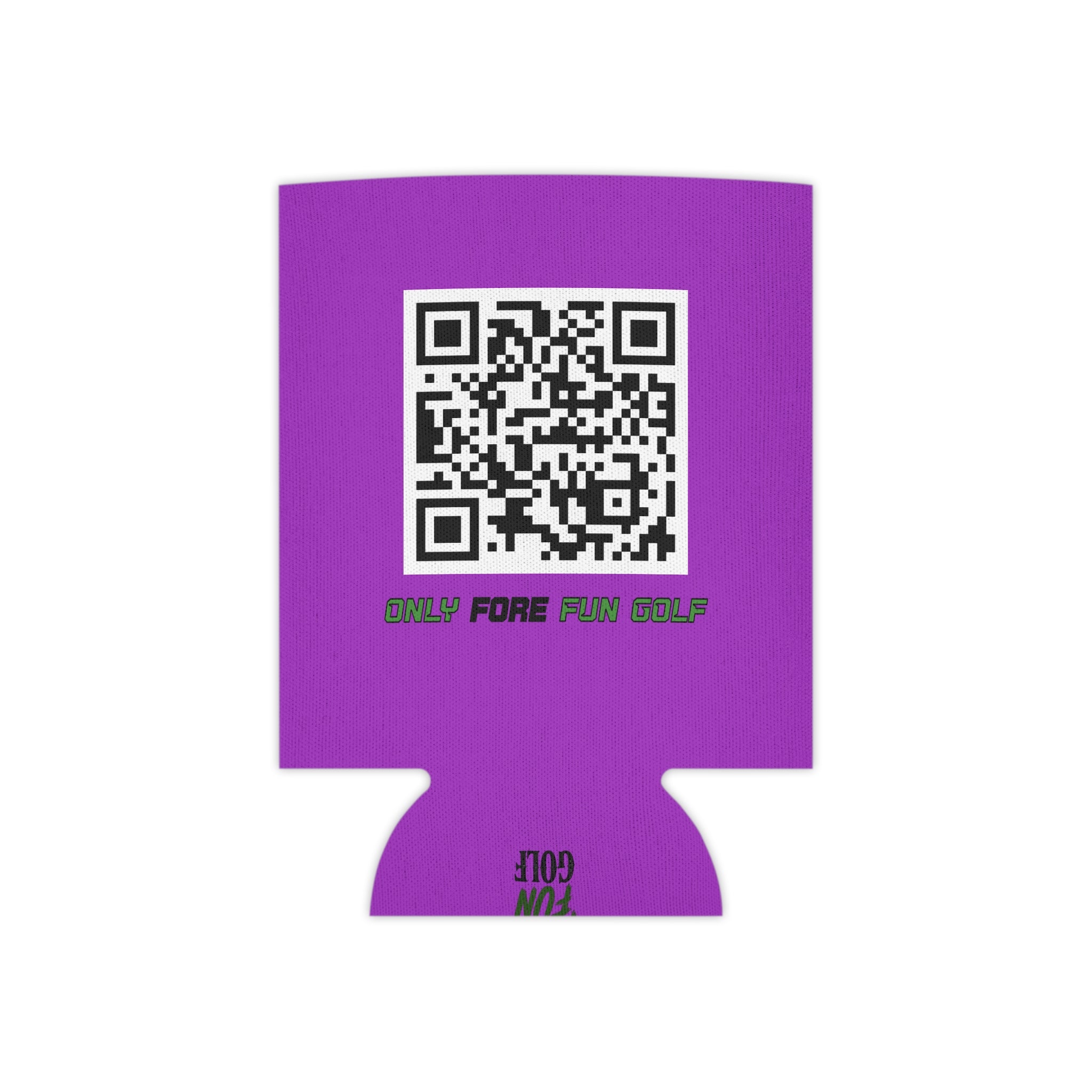 Regular or Slim Can Cooler — 'Shank Responsibly' Beverage Cooler - Purple