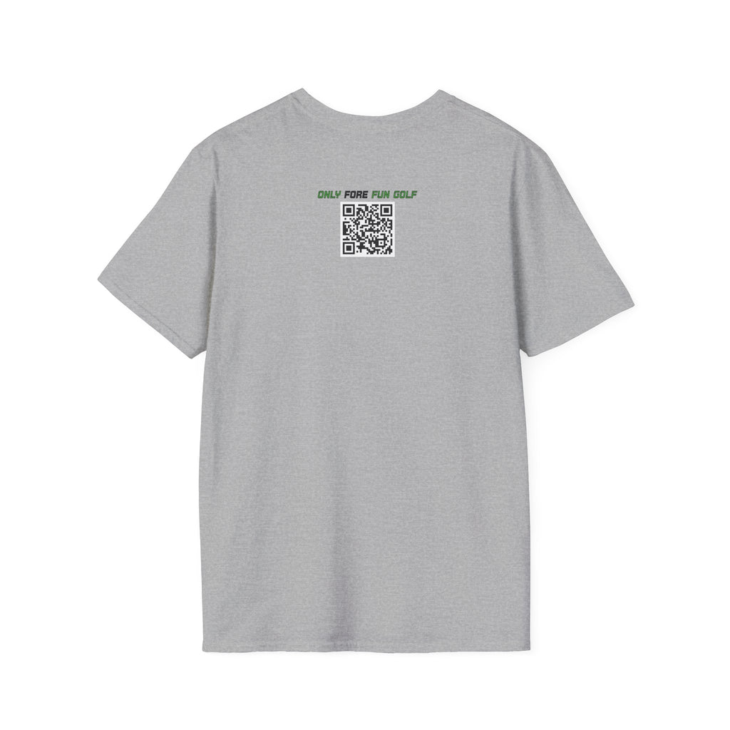 Golf T-Shirt — "High Score" Retro Arcade Pinball Golfing Tee (16 colors)