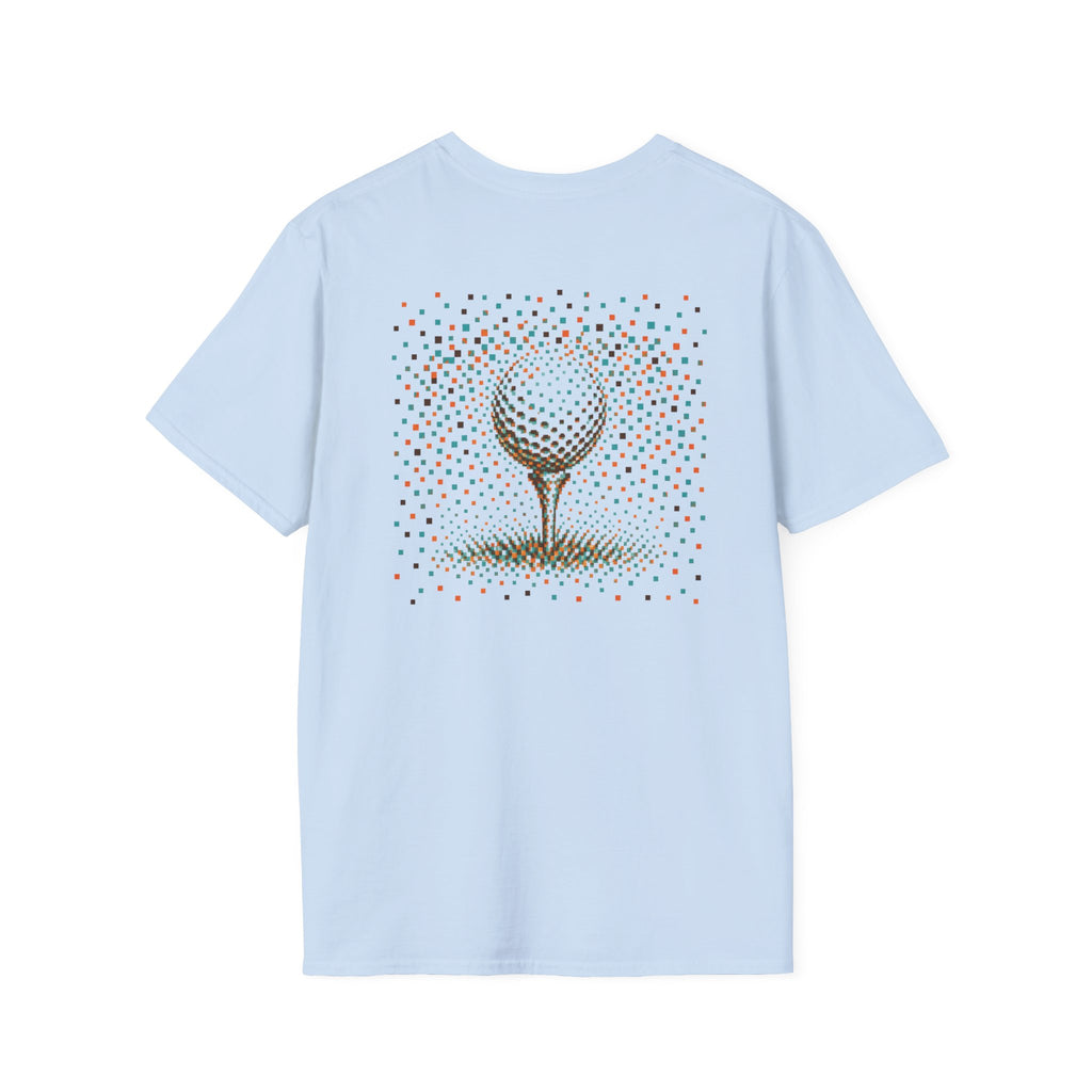 Sunset Golf Course T-Shirt — Scenic Fairway Sunset Graphic Tee (15 Colors)