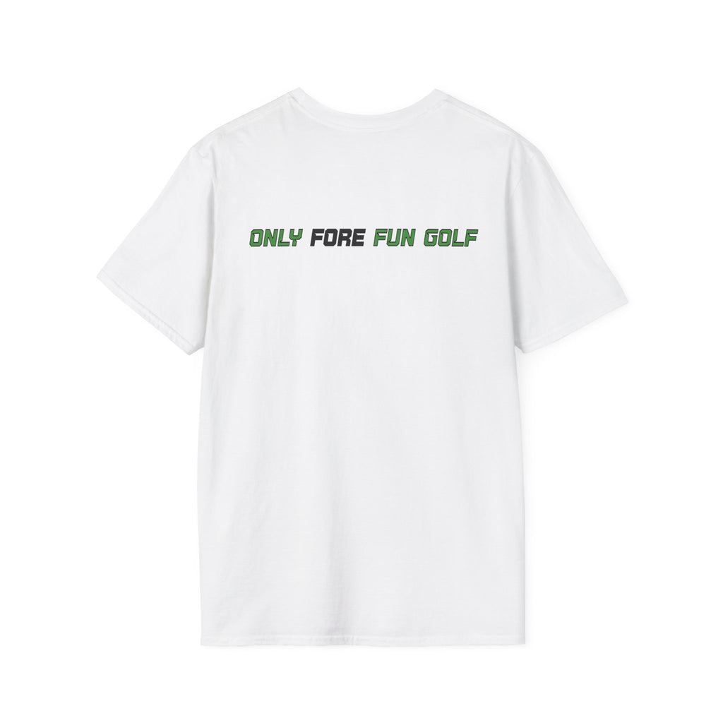 Bigfoot Golfer T-Shirt — Funny Sasquatch Putting Design Tee (16 colors)