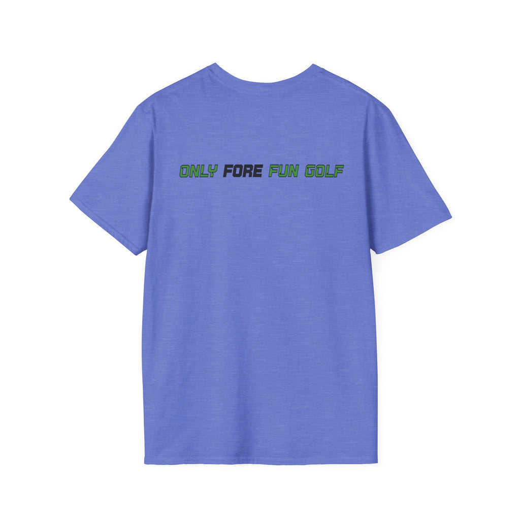 Bigfoot Golfer T-Shirt — Funny Sasquatch Putting Design Tee (16 colors)