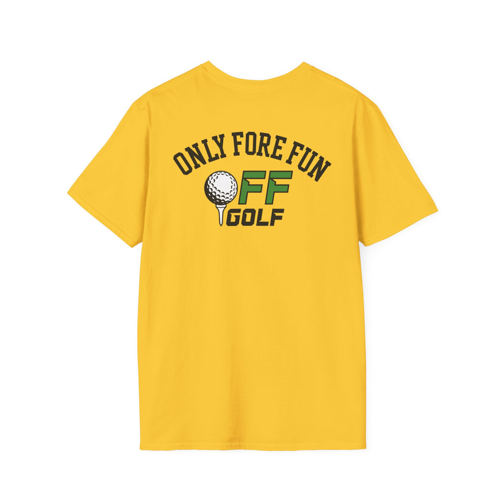 Golf T-Shirt — "Tee Time Hero" Pixel Golfing Tee (16 colors)