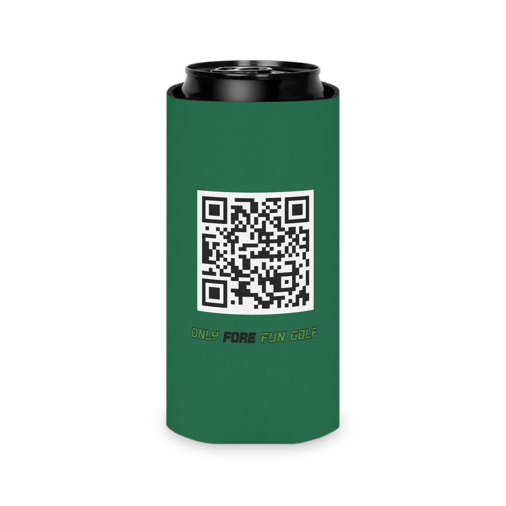 Regular or Slim Can Cooler — 'Shank Responsibly' Beverage Cooler - Green