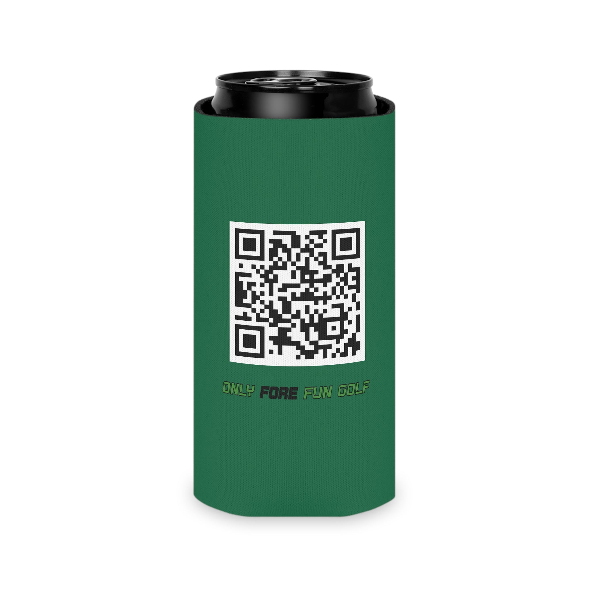 Regular or Slim Can Cooler — 'Shank Responsibly' Beverage Cooler - Green